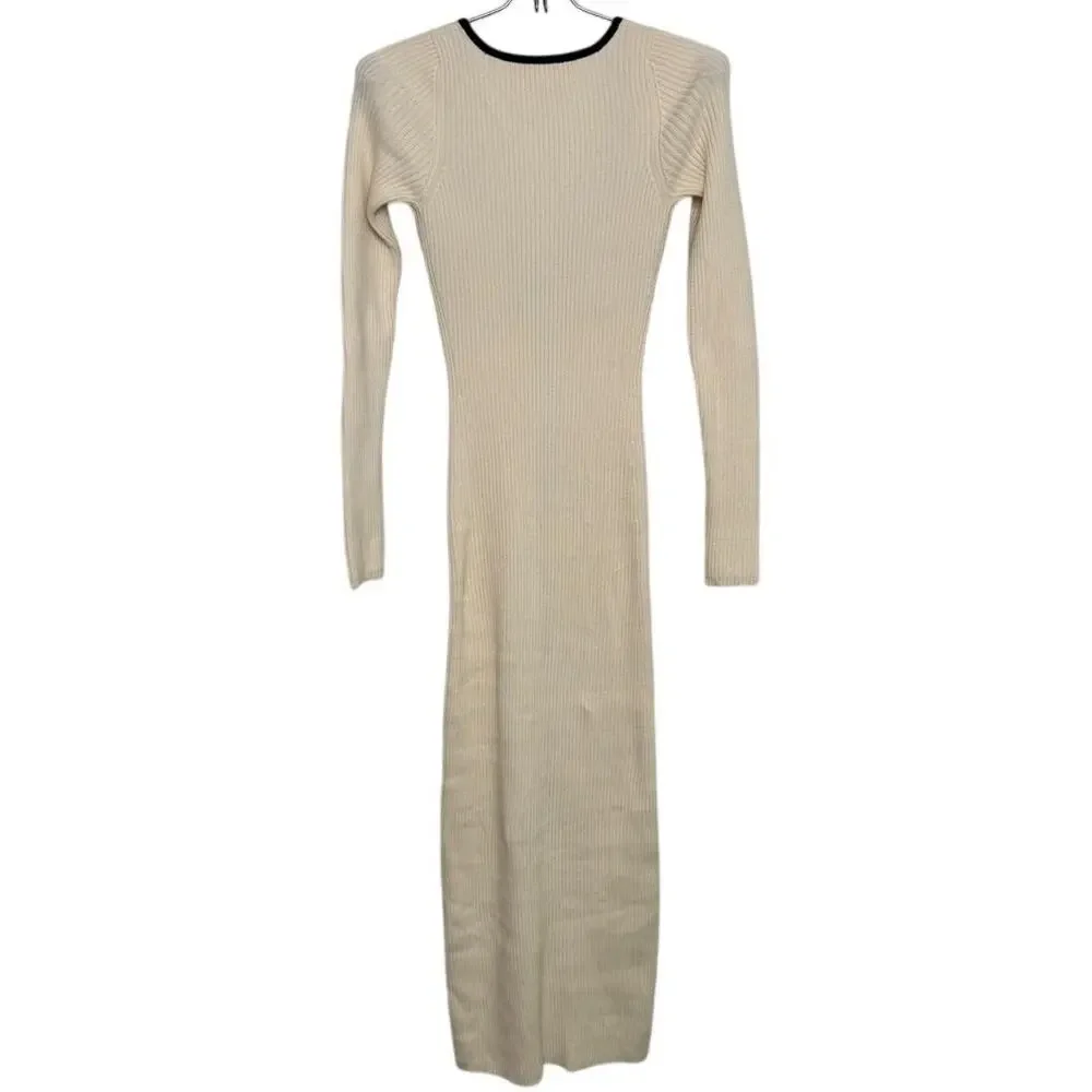Mara Hoffman + Net Sustain Lucienne Ribbed Organic Cotton-blend Midi Dress XS - Picture 14 of 16
